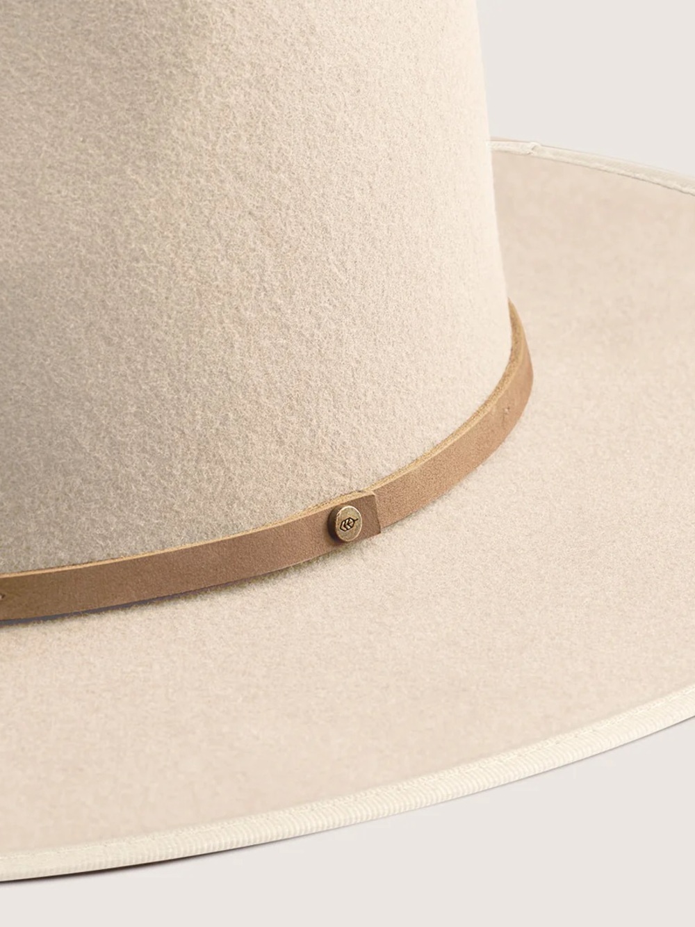 Will + Bear Felt Sun Hat, Andy Cream - Small - Picture 3 of 9